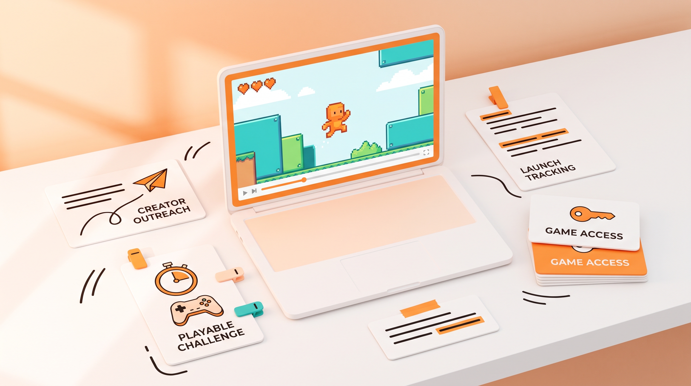 Creator Outreach Should Pitch a Playable Challenge, Not Just a Steam Key