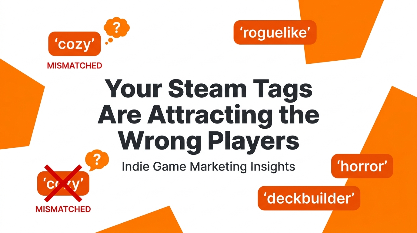 Your Steam Tags Are Attracting the Wrong Players